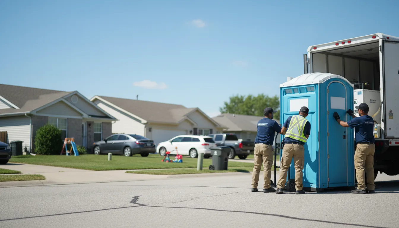 Standard Porta Potty Rentals in Clarksville, IN near me